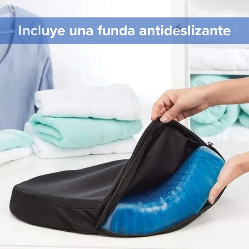 Cojín de gel flexible - ¡Comodidad real durante todo el día!