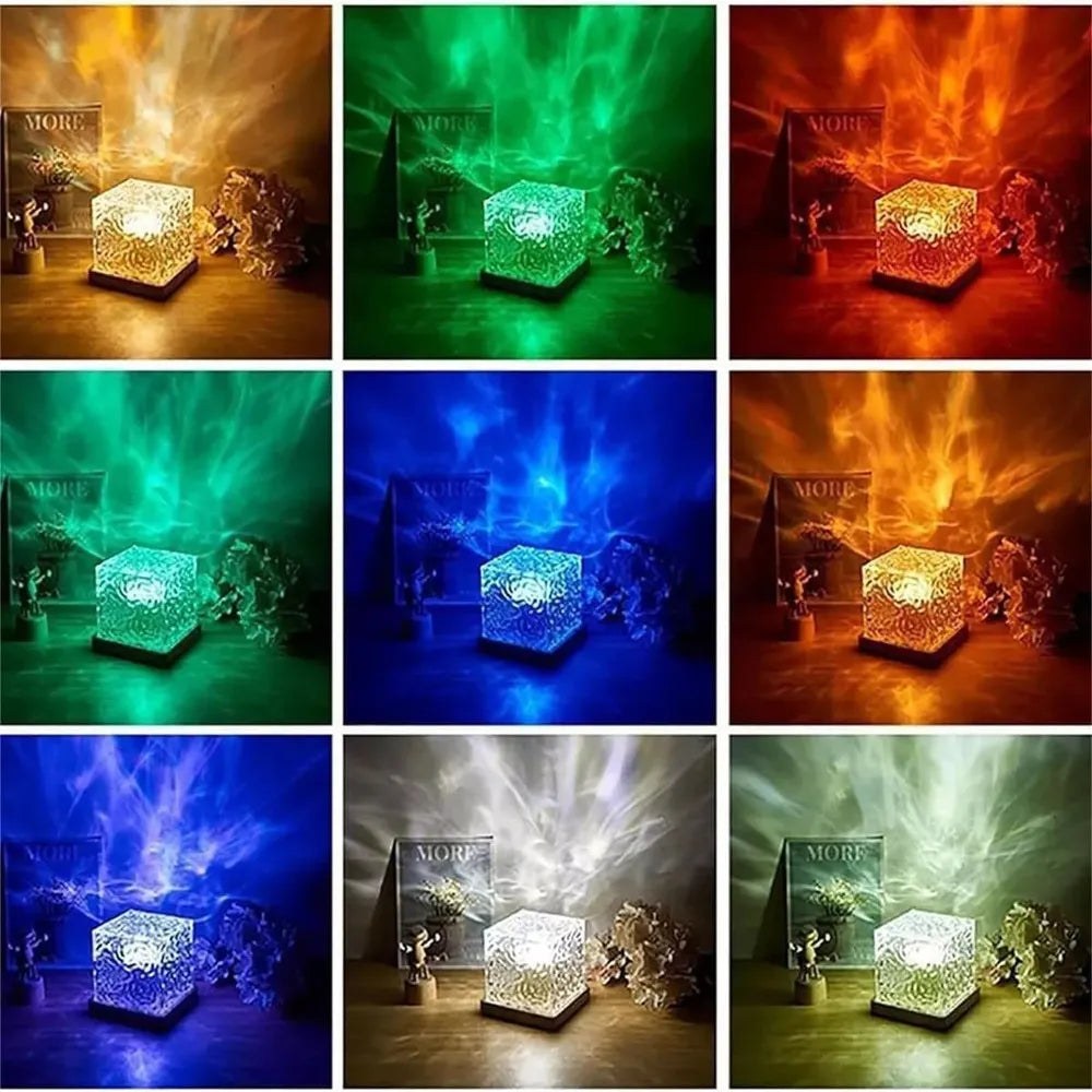 Lampara Aurora Boreal 16 colores - Relaja y decora tu espacio