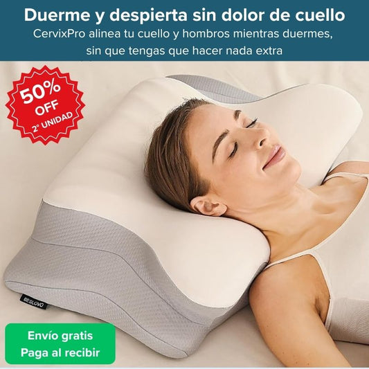 CervixPro Almohada Cervical - Soporte perfecto para tu cuello