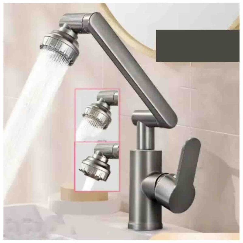 FlexiFlow 1080 Grifo Flexible Giratorio - Más cobertura con menos salpicaduras