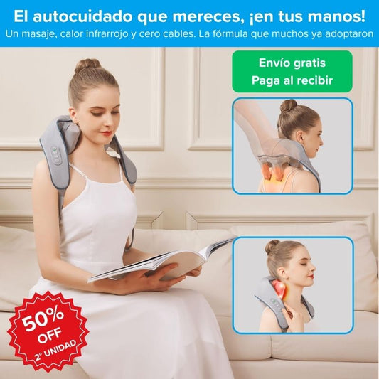 TheraBody Relax™ Masajeador 4 en 1 - El autocuidado que mereces, ¡en tus manos!