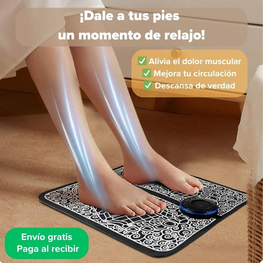 Masajeador de pies EMS - Alivia el dolor y mejora la circulación en tus pies
