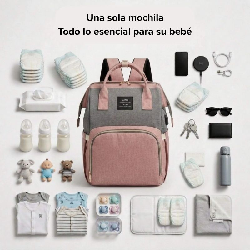 GoNest Mochila 2 en 1 para bebé - Convierte cualquier lugar en el cuarto de tu bebé