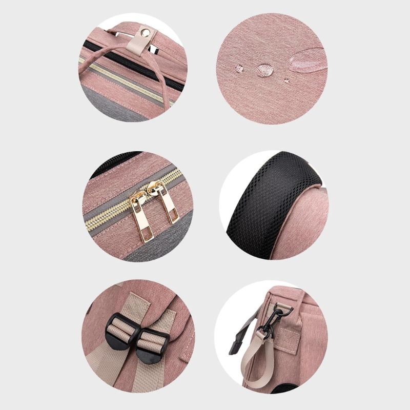 GoNest Mochila 2 en 1 para bebé - Convierte cualquier lugar en el cuarto de tu bebé