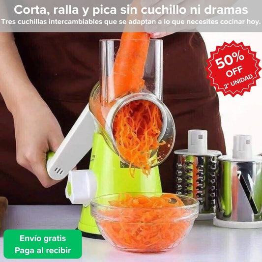 GiroChef - Corta y ralla en segundos, sin esfuerzo