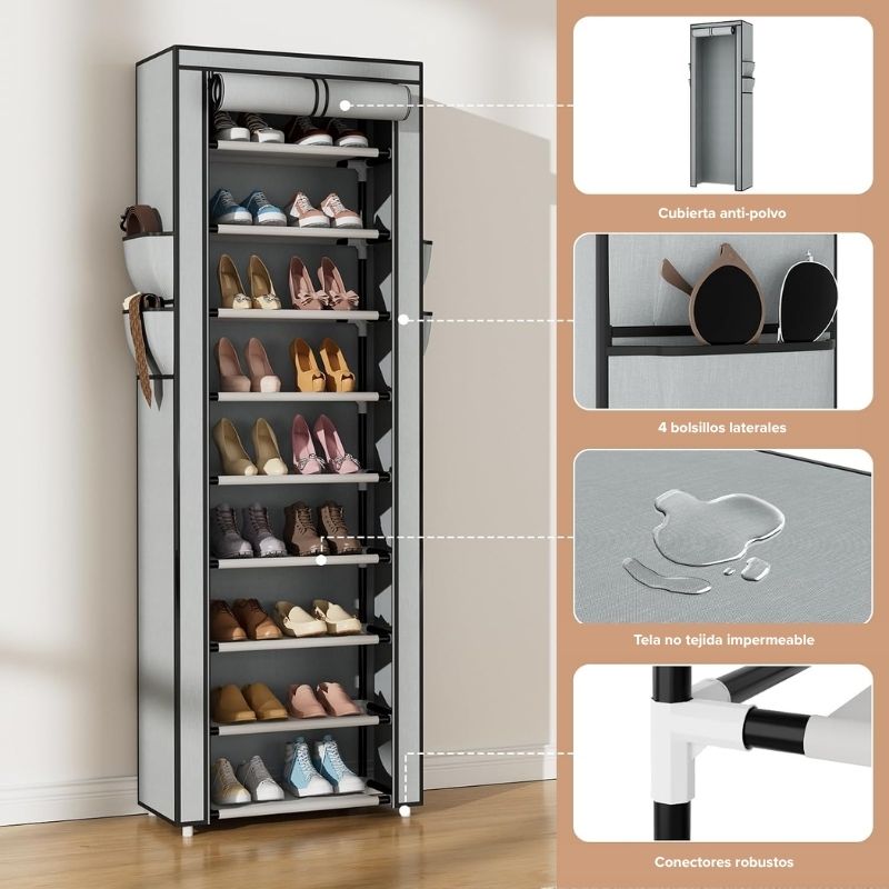 ZapatiBox Organizador para zapatos - Mantén tus zapatos limpios y ordenados