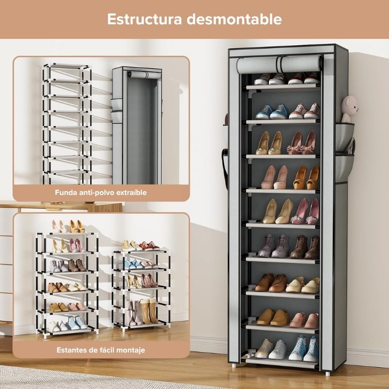 ZapatiBox Organizador para zapatos - Mantén tus zapatos limpios y ordenados