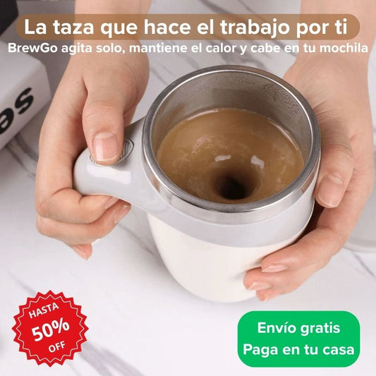 BrewGo - Tu bebida lista, sin cuchara ni enchufe